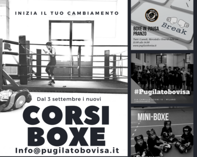 nuovi corsi pugilato bovisa